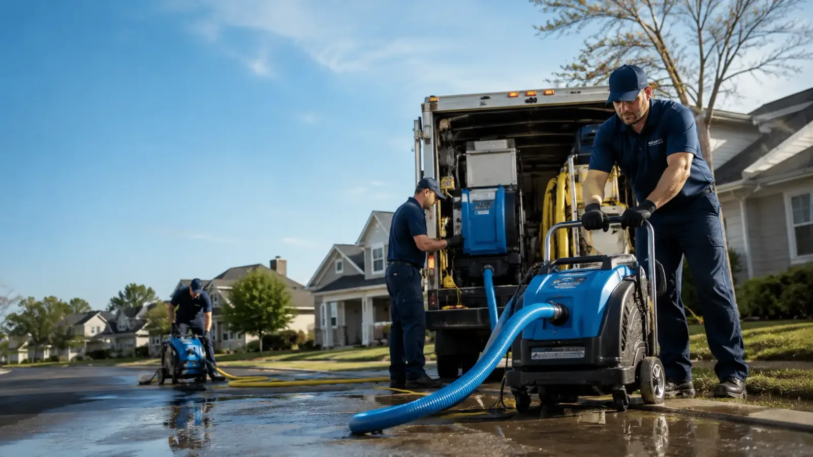 Flood Damage Cleanup in Bluffs, IL